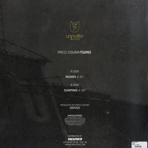 Paco Osuna - Twins | Unpolite Records (UNP005) - 4