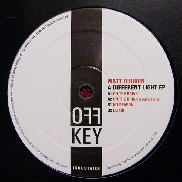 Matt O'Brien - A Different Light EP | Off-Key Industries (OK 003) - main Matt O'Brien - A Different Light EP | Off-Key Industries (OK 003) - main
