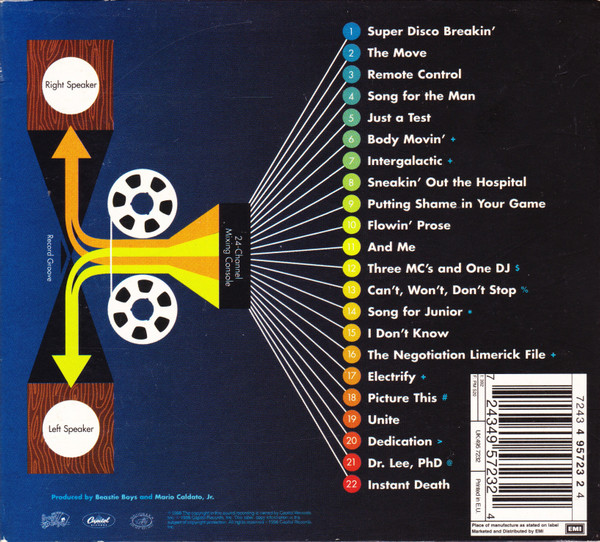 Beastie Boys - Hello Nasty | Capitol Records (7243 4 95723 2 4) - 2 Beastie Boys - Hello Nasty | Capitol Records (7243 4 95723 2 4) - 2