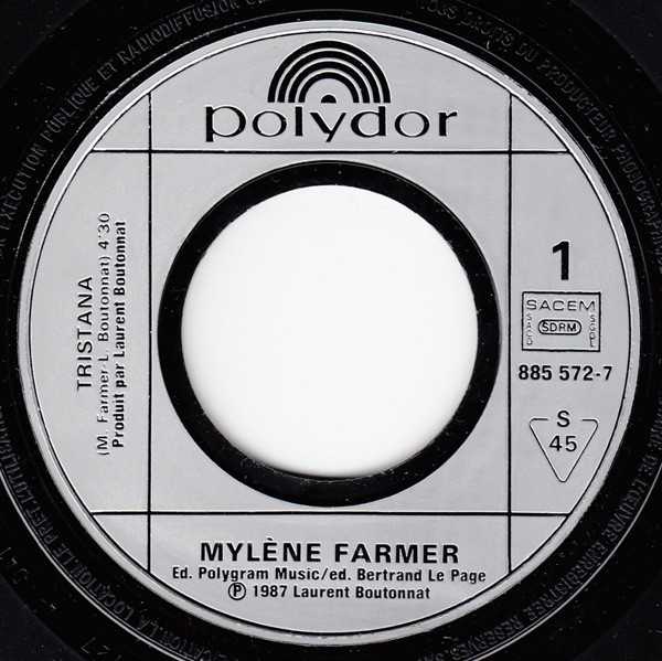 Mylène Farmer - Tristana | Polydor (885 572-7) - 3