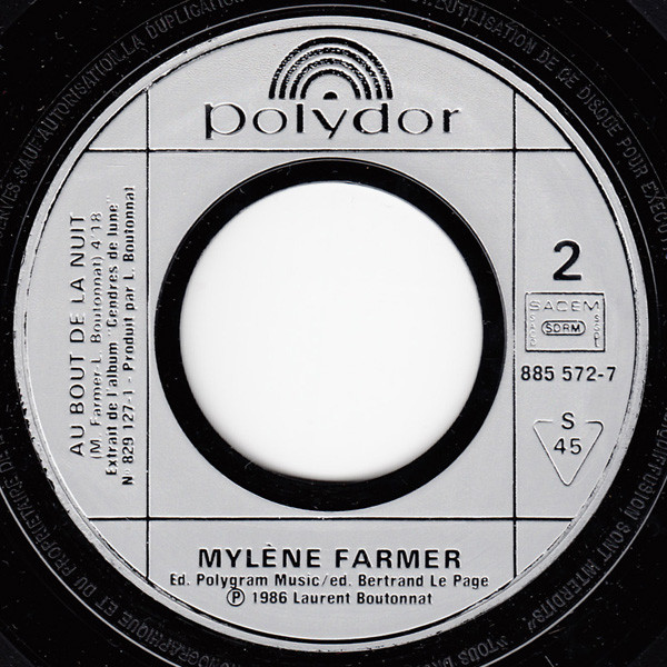 Mylène Farmer - Tristana | Polydor (885 572-7) - 4