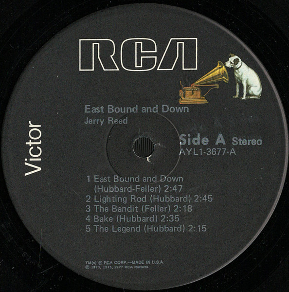 Jerry Reed - East Bound And Down | RCA (AYL1-3677) - 3