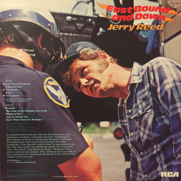 Jerry Reed - East Bound And Down | RCA (AYL1-3677) - 2