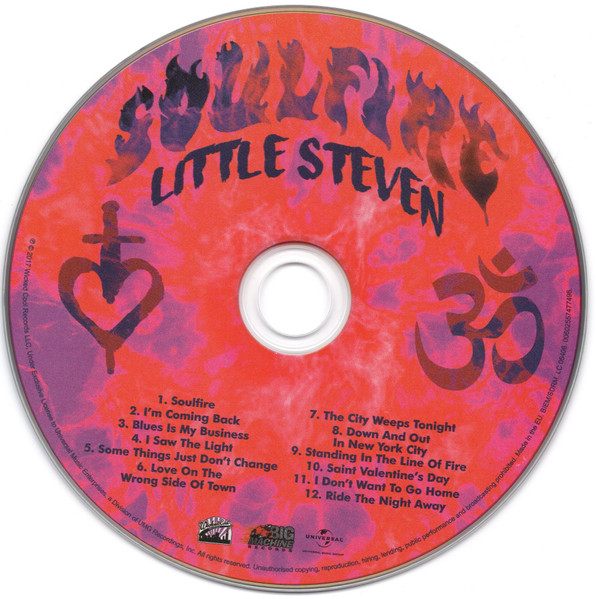 Little Steven - Soulfire | Wicked Cool Record Co. (006602557477498) - 3
