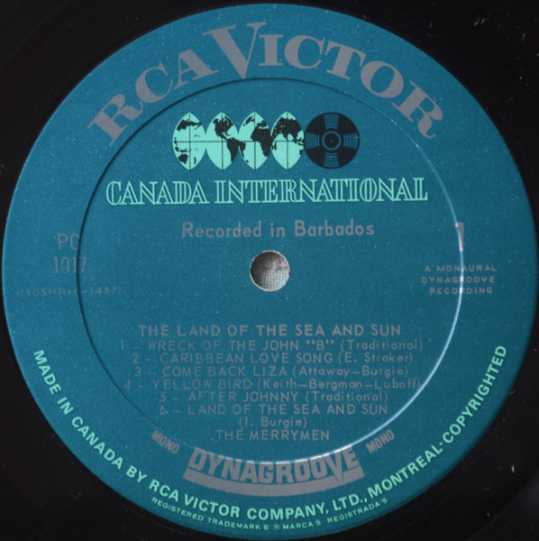 The Merrymen - Join The Merrymen In The Land Of The Sea & Sun | RCA Victor (PC 1017) - 3 The Merrymen - Join The Merrymen In The Land Of The Sea & Sun | RCA Victor (PC 1017) - 3