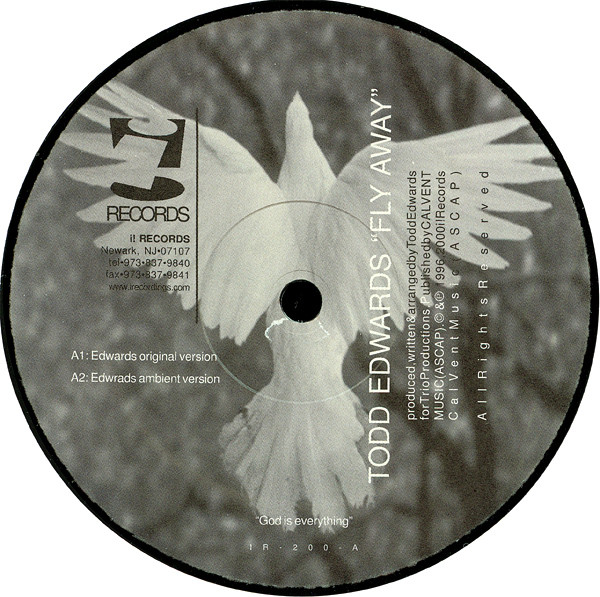 Todd Edwards - Fly Away | i! Records (IR-200) - 2