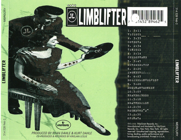 Limblifter - Limblifter | Mercury (314 528 946-2) - 2