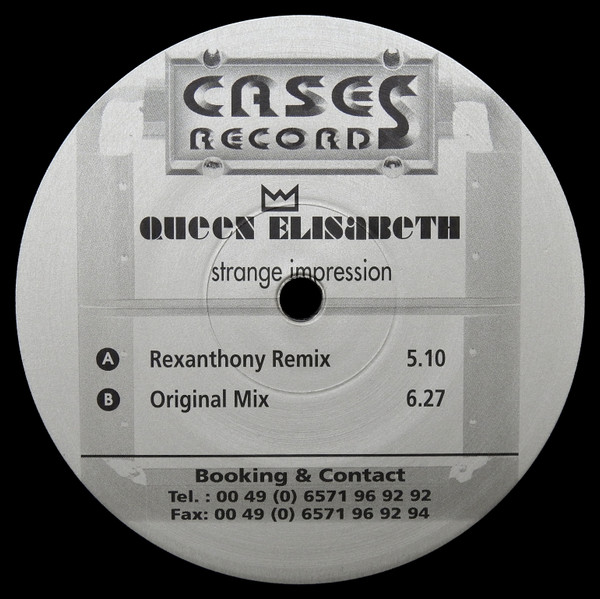 Queen Elisabeth - Strange Impression | Cases Records (CASES 22) - main