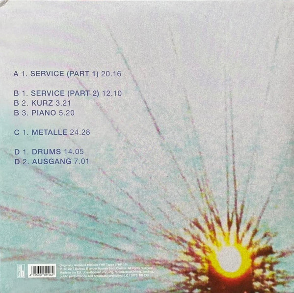 Cluster & Joshi Farnbauer - Live In Vienna 1980 | Bureau B (BB 275) - 2 Cluster & Joshi Farnbauer - Live In Vienna 1980 | Bureau B (BB 275) - 2