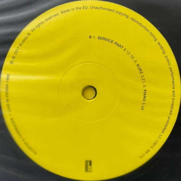 Cluster & Joshi Farnbauer - Live In Vienna 1980 | Bureau B (BB 275) - 4 Cluster & Joshi Farnbauer - Live In Vienna 1980 | Bureau B (BB 275) - 4