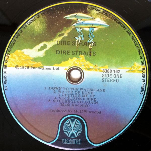 Dire Straits - Dire Straits | Vertigo (6360 162) - 3 Dire Straits - Dire Straits | Vertigo (6360 162) - 3