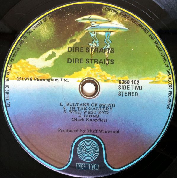 Dire Straits - Dire Straits | Vertigo (6360 162) - 4 Dire Straits - Dire Straits | Vertigo (6360 162) - 4