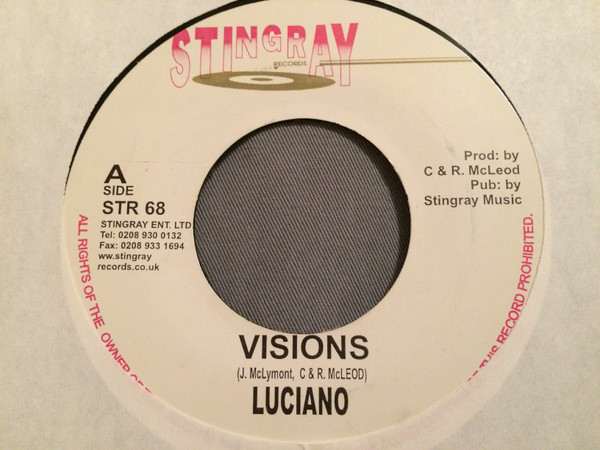 Luciano - Visions | Stingray Records (STR 68)