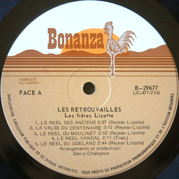 Les Frères Lizotte - Les Retrouvailles | Bonanza (B 29677) - 3 Les Frères Lizotte - Les Retrouvailles | Bonanza (B 29677) - 3