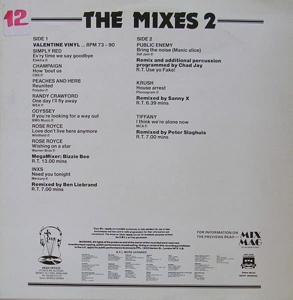 Various - February 88 - Mixes 2 | DMC (DMC 61/2) - 2 Various - February 88 - Mixes 2 | DMC (DMC 61/2) - 2