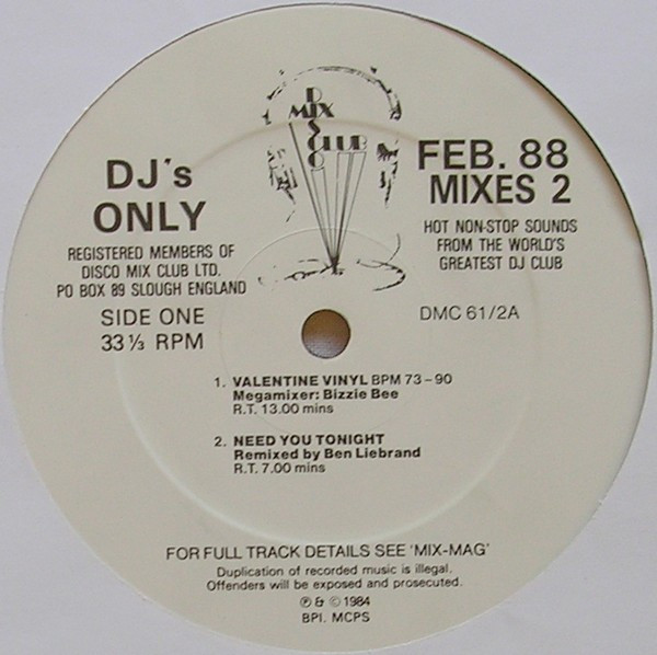 Various - February 88 - Mixes 2 | DMC (DMC 61/2) - 3 Various - February 88 - Mixes 2 | DMC (DMC 61/2) - 3