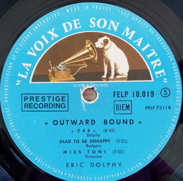Eric Dolphy - Outward Bound | La Voix De Son Maître (FELP 10019) - 4 Eric Dolphy - Outward Bound | La Voix De Son Maître (FELP 10019) - 4