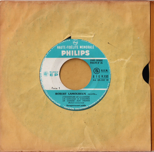 Robert Lamoureux - Raconte ... | Philips (E 1 E 9132) - 2