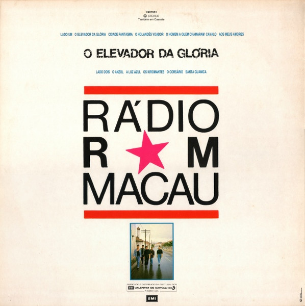 Rádio Macau - O Elevador Da Glória | EMI (7487681) - 2