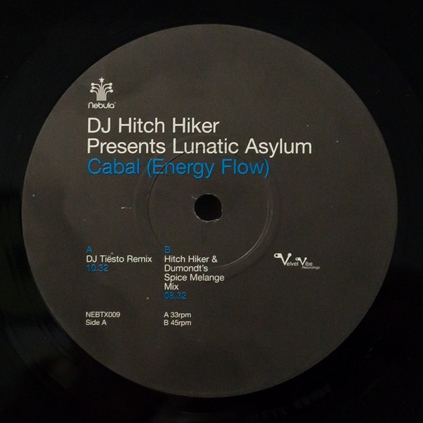 DJ Hitch Hiker Presents Lunatic Asylum - Cabal (Energy Flow) | Nebula (NEBTX009) - 2 DJ Hitch Hiker Presents Lunatic Asylum - Cabal (Energy Flow) | Nebula (NEBTX009) - 2