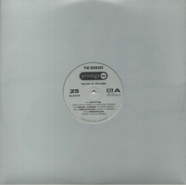 The Prodigy - The Fat Of The Land (The Remixes) | XL Recordings (XL1313T) - 2