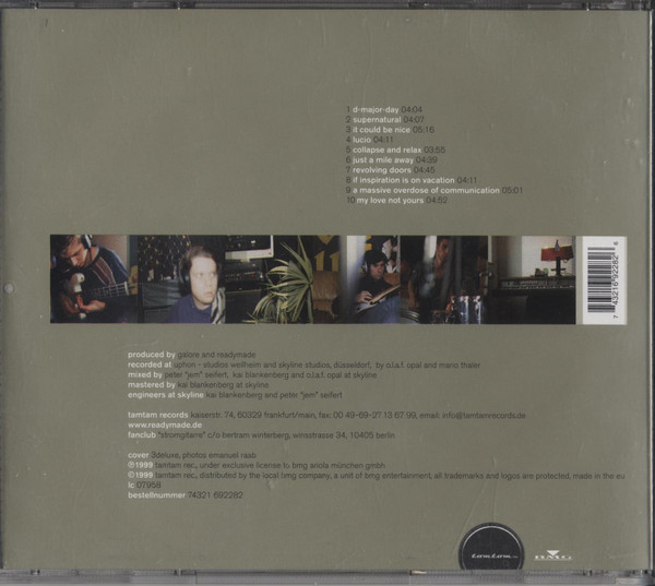 Readymade - Snapshot Poetry | Tamtam Records (74321 692282) - 2