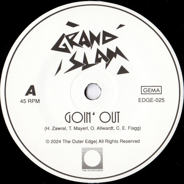 Grand Slam - Goin' Out / Don't Let You Down | The Outer Edge (EDGE-025) - 3