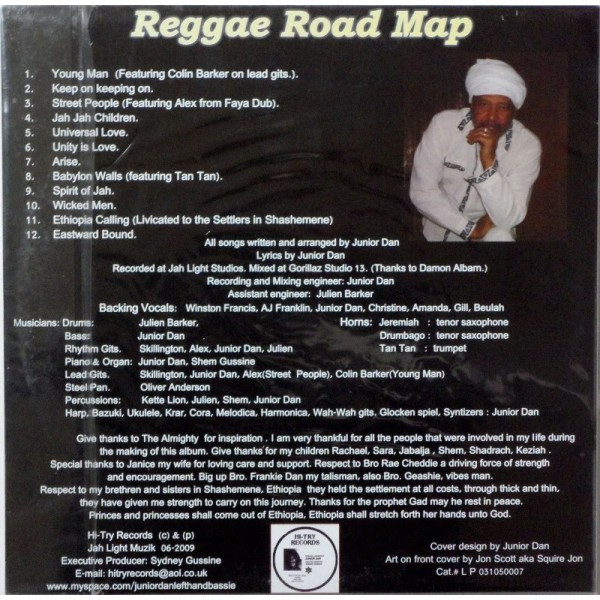 Junior Dan - Reggae Road Map | Hi-Try Records (031050007) - 2