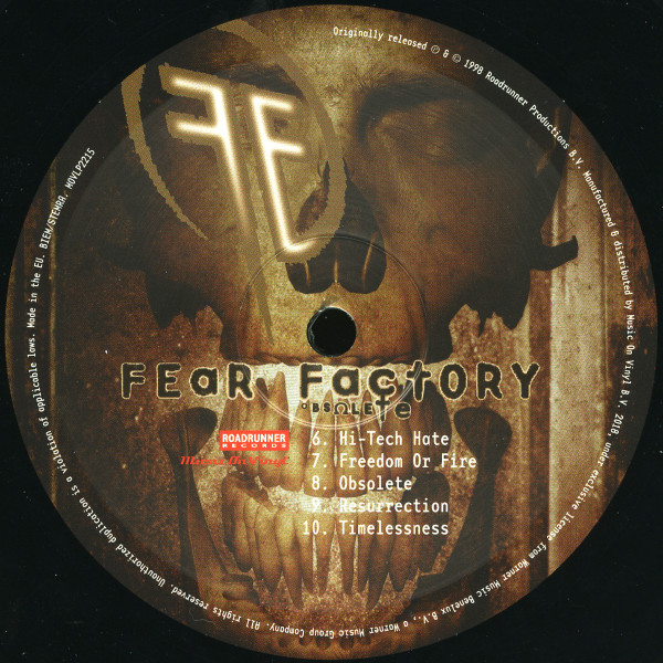 Fear Factory - Obsolete | Roadrunner Records (MOVLP2215) - 4