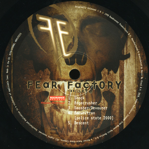 Fear Factory - Obsolete | Roadrunner Records (MOVLP2215) - 3