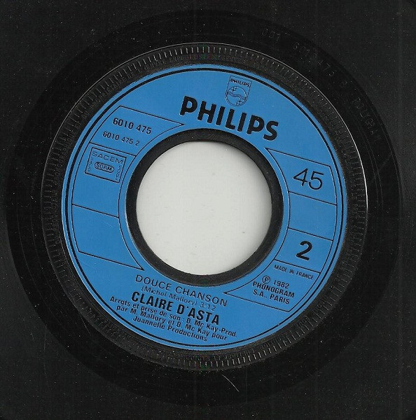 Claire D'Asta - Avec L'amour En Plus | Philips (6010 475) - 4