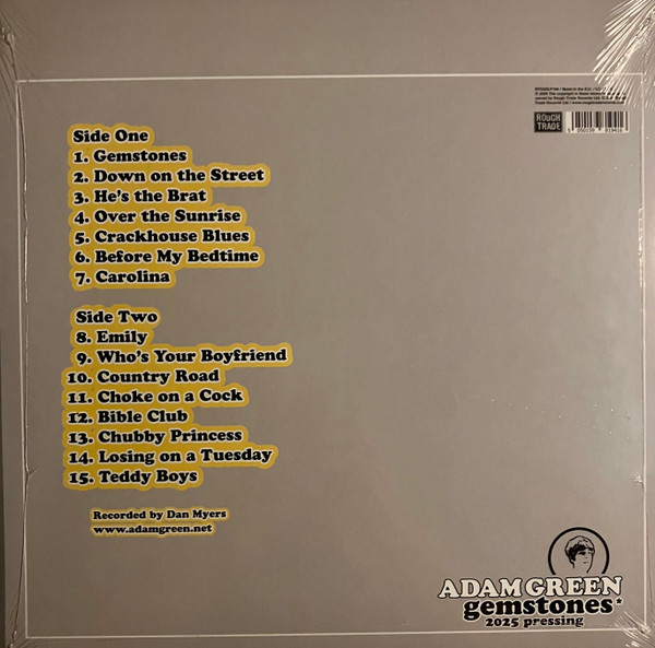 Adam Green - Gemstones | Rough Trade (RTRADLP194) - 2
