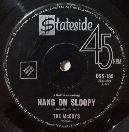 The McCoys - Hang On Sloopy | Stateside (OSS-185) - main