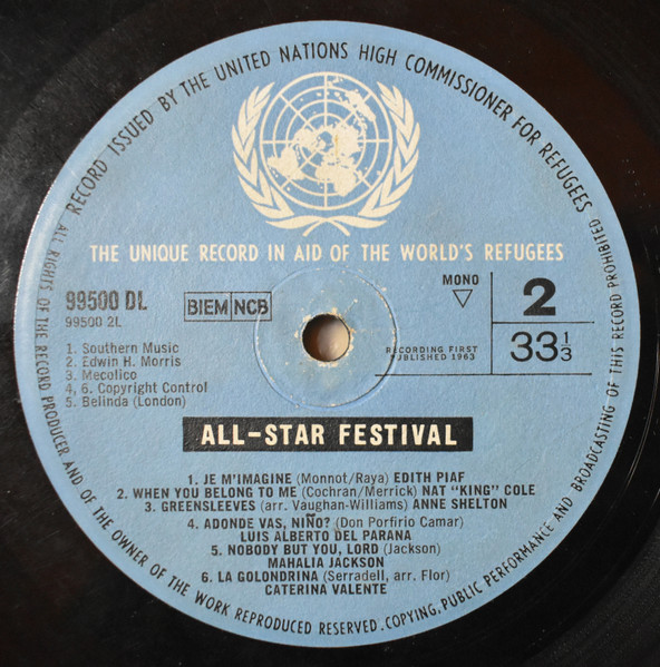 Various - All-Star Festival | United Nations (UN) (99500 DL) - 4 Various - All-Star Festival | United Nations (UN) (99500 DL) - 4