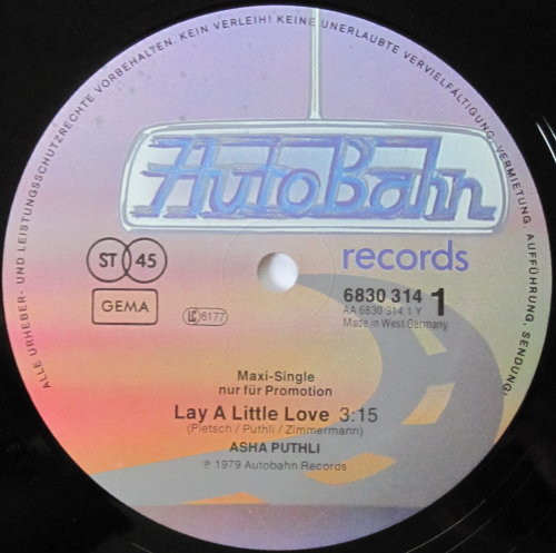Asha Puthli - Lay A Little Love / 1001 Nights Of Love | Autobahn Records (6830 314) - 3 Asha Puthli - Lay A Little Love / 1001 Nights Of Love | Autobahn Records (6830 314) - 3