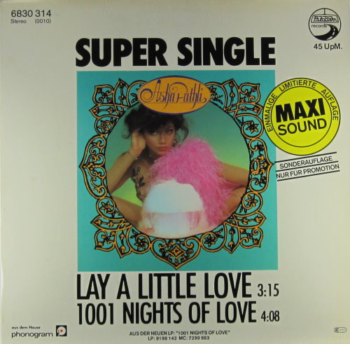 Asha Puthli - Lay A Little Love / 1001 Nights Of Love | Autobahn Records (6830 314) - main Asha Puthli - Lay A Little Love / 1001 Nights Of Love | Autobahn Records (6830 314) - main