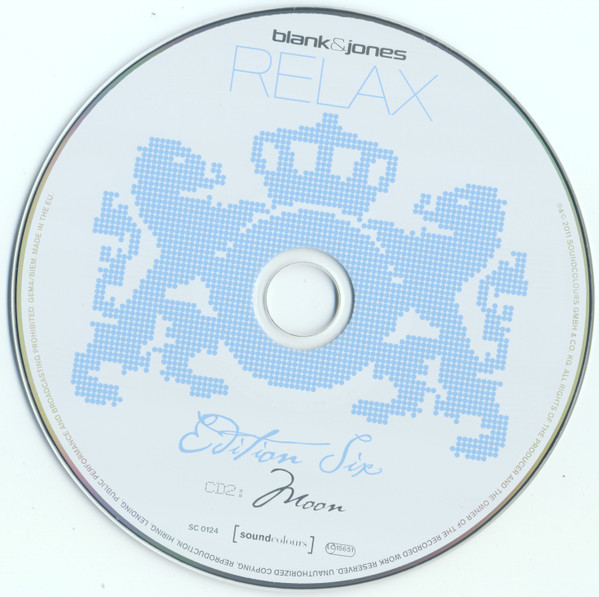 Blank & Jones - Relax (Edition Six) | Soundcolours (SC 0124) - 4 Blank & Jones - Relax (Edition Six) | Soundcolours (SC 0124) - 4