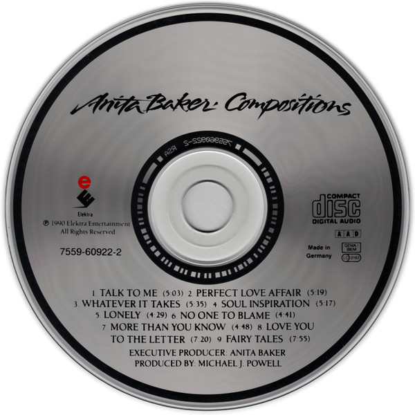 Anita Baker - Compositions | Elektra (7559-60922-2) - 3