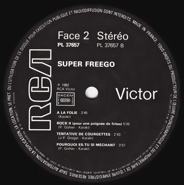 Super Freego - Pourquoi Es-Tu Si Méchant ? | RCA Victor (PL 37657) - 4 Super Freego - Pourquoi Es-Tu Si Méchant ? | RCA Victor (PL 37657) - 4