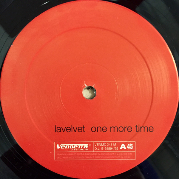 Lavelvet - One More Time | Vendetta Records (VENMX 245 M) - 3