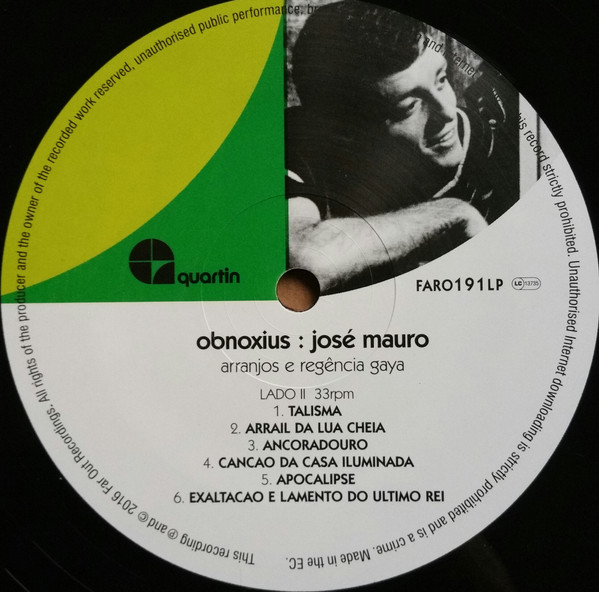 José Mauro - Obnoxius | Far Out Recordings (FARO 191LP) - 4 José Mauro - Obnoxius | Far Out Recordings (FARO 191LP) - 4