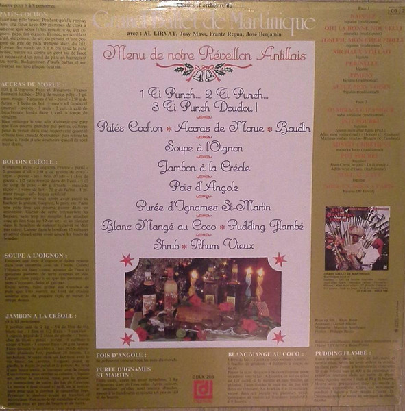 Grand Ballet De Martinique - An Nou Chanté Et Dansé Noel | Disques Déesse (DDLX203) - 2 Grand Ballet De Martinique - An Nou Chanté Et Dansé Noel | Disques Déesse (DDLX203) - 2