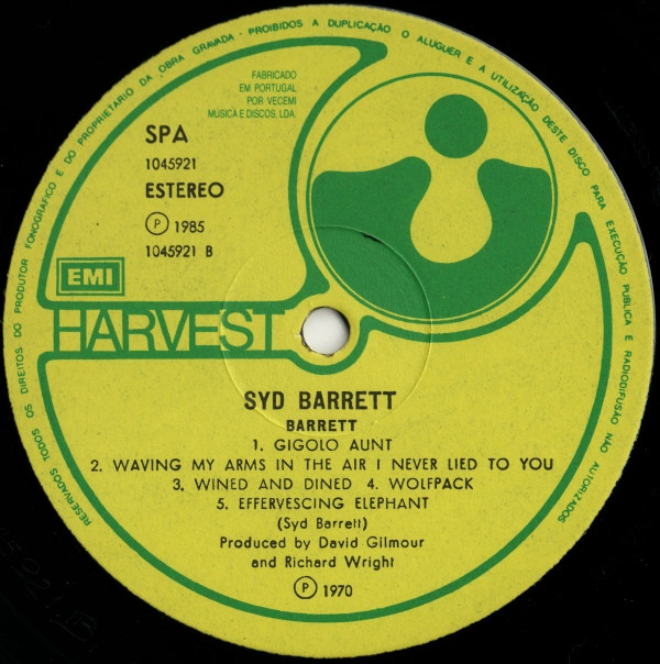 Syd Barrett - Barrett | Harvest (1045921) - 4