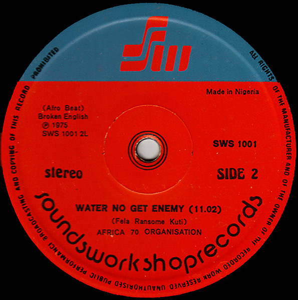 Fela Kuti & Africa 70 - Expensive Shit | Soundworkshop Records (SWS 1001) - 4