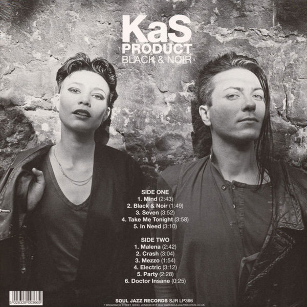 Kas Product - Black & Noir (Mutant Experimental Synth Punk From France 1980-83) | Soul Jazz Records (SJR LP366) - main