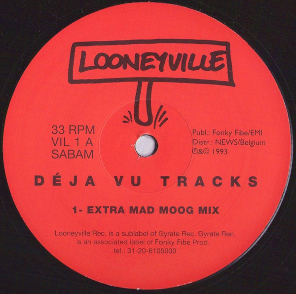 DJ Frederik - Deja Vu Tracks | Looneyville Records (VIL 001) - main