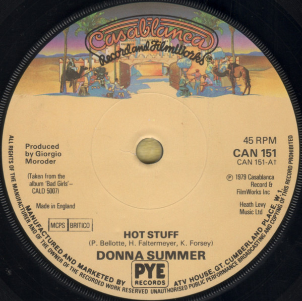 Donna Summer - Hot Stuff | Casablanca (CAN 151) - main