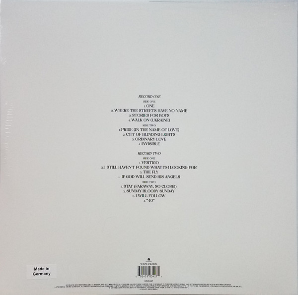 U2 - Songs Of Surrender | Island Records (5503427) - 2 U2 - Songs Of Surrender | Island Records (5503427) - 2