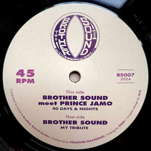 Prince Jamo - 40 Days & Nights | brother sound (BS007) - main Prince Jamo - 40 Days & Nights | brother sound (BS007) - main