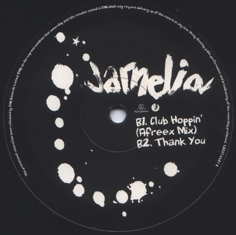 Jamelia - Thank You / Club Hoppin' | Parlophone (12RDJ 6621) - 2 Jamelia - Thank You / Club Hoppin' | Parlophone (12RDJ 6621) - 2